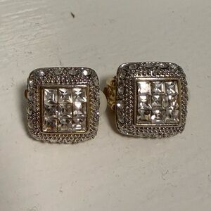 Elegant vintage art deco earrings
